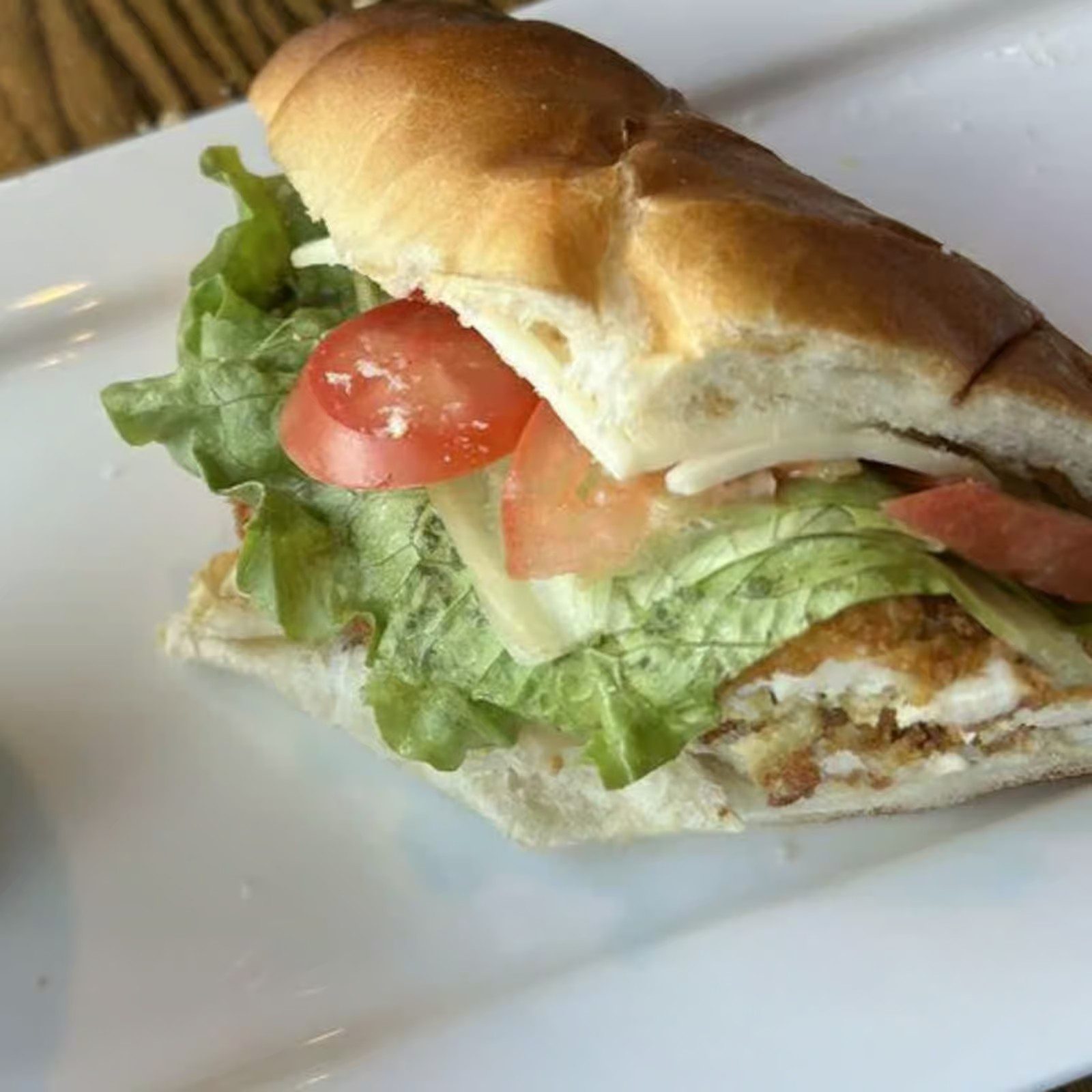 Chicken Cutlet Sandwich.